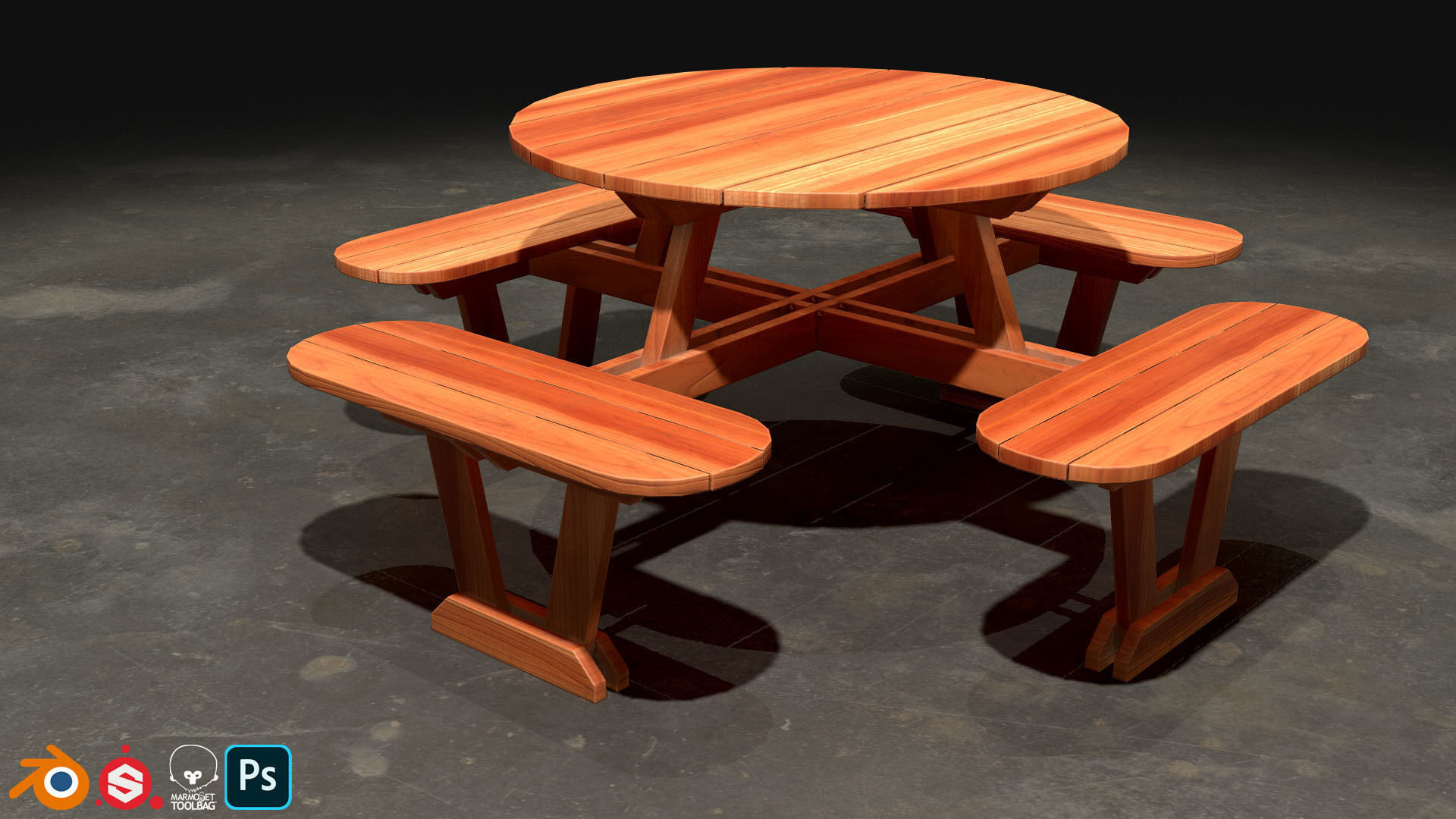 Picnic Bench Collection 1 _29