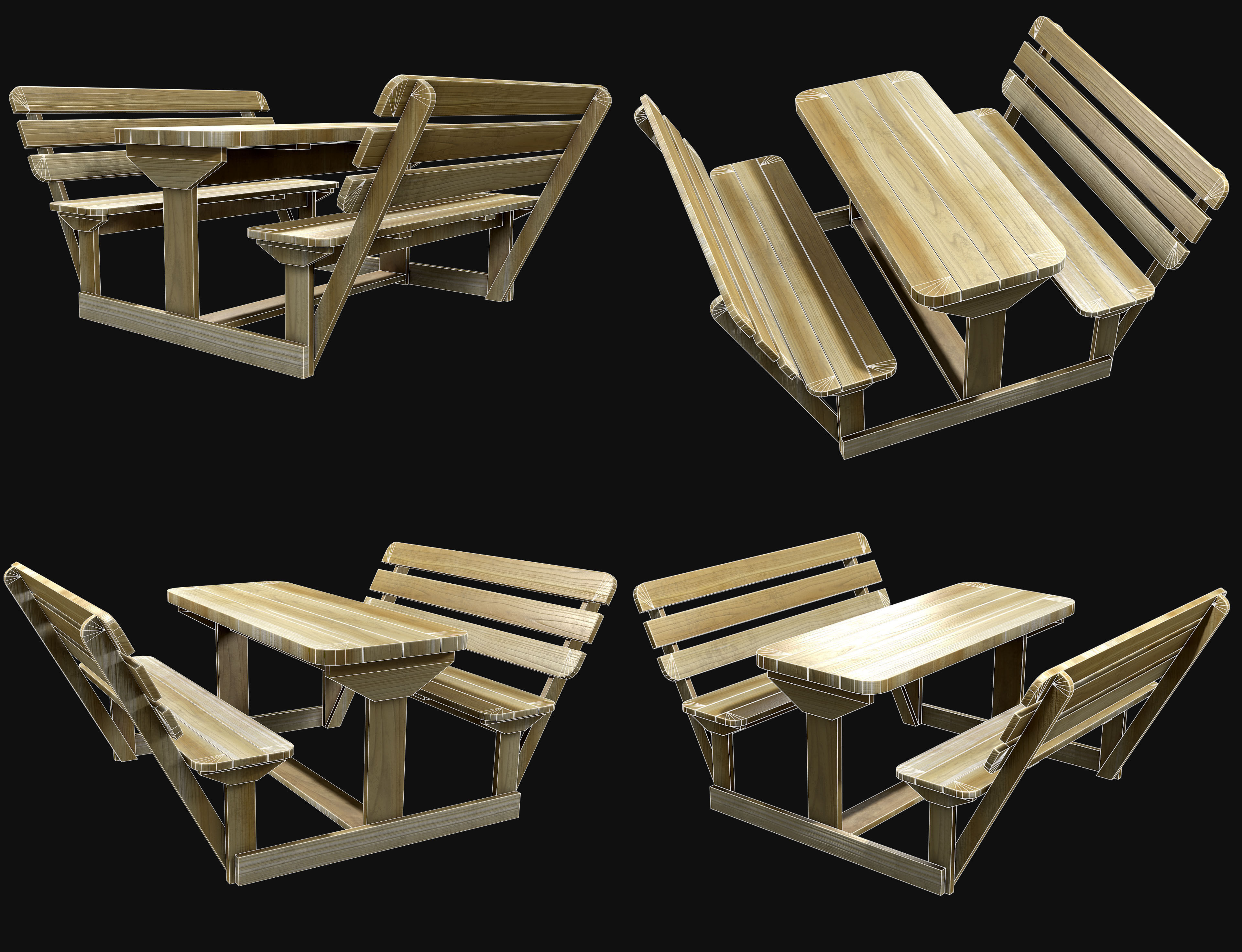 Picnic Bench Collection 1 _20