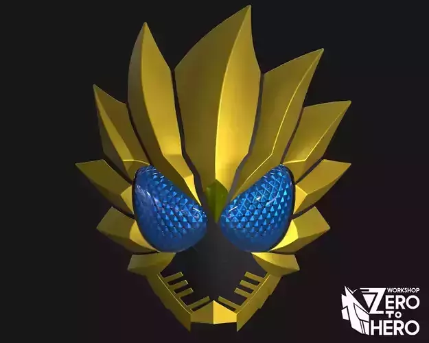 Kamen Rider 000 LaToraTa Combo Helmet