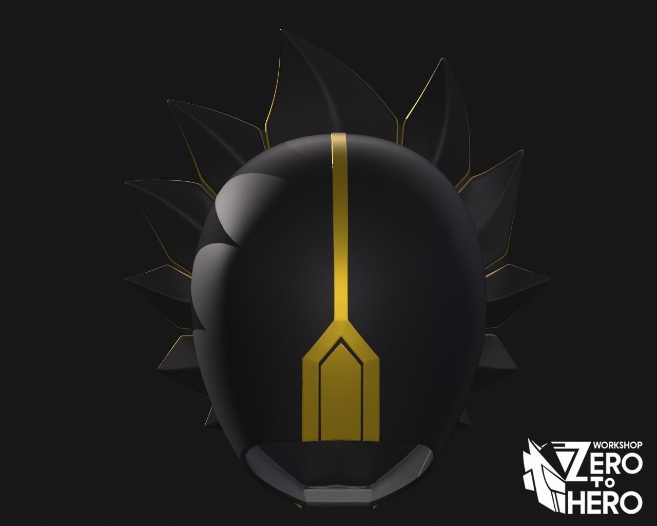 Kamen Rider 000 LaToraTa Combo Helmet 3D print model_6