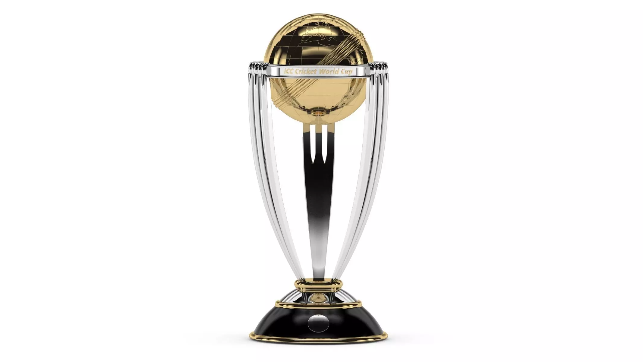 Cricket World Cup Trophy 3D model_0