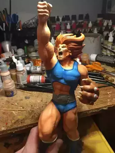 Lion O from Thundercats STL files for 3d printing by CG Pyro