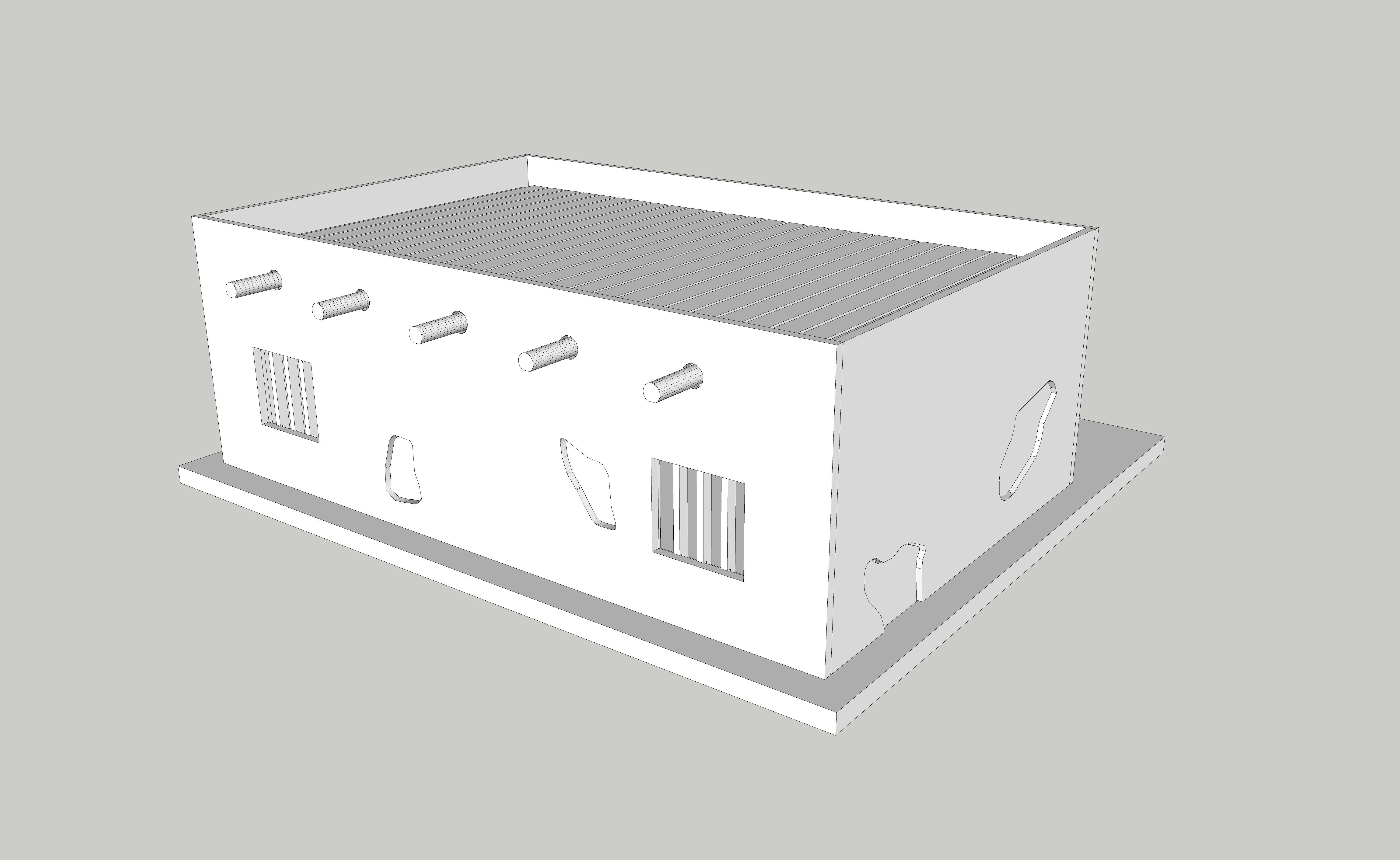 Old West Jail by Outland Models Low-poly 3D model_3