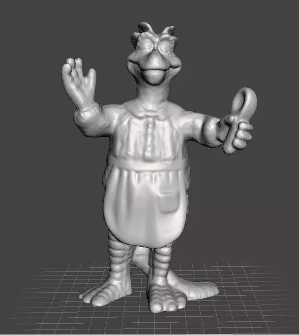 DINOSAURS FRAN SINCLAIR 1994 PLASTIC TOY FIGURE PRINTABLE MODEL 3D print model_0