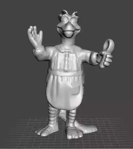 DINOSAURS FRAN SINCLAIR 1994 PLASTIC TOY FIGURE PRINTABLE MODEL 3D print model