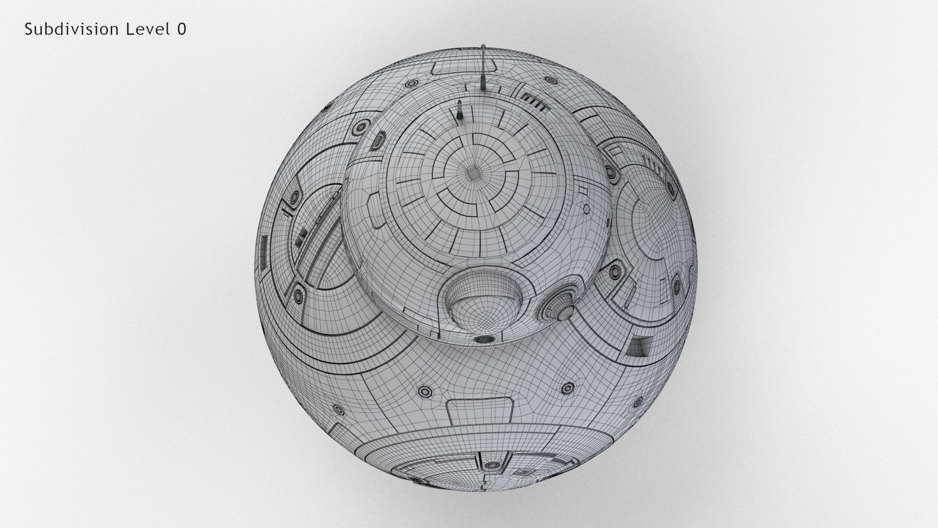 Star Wars BB-8 Droid 3D model_12