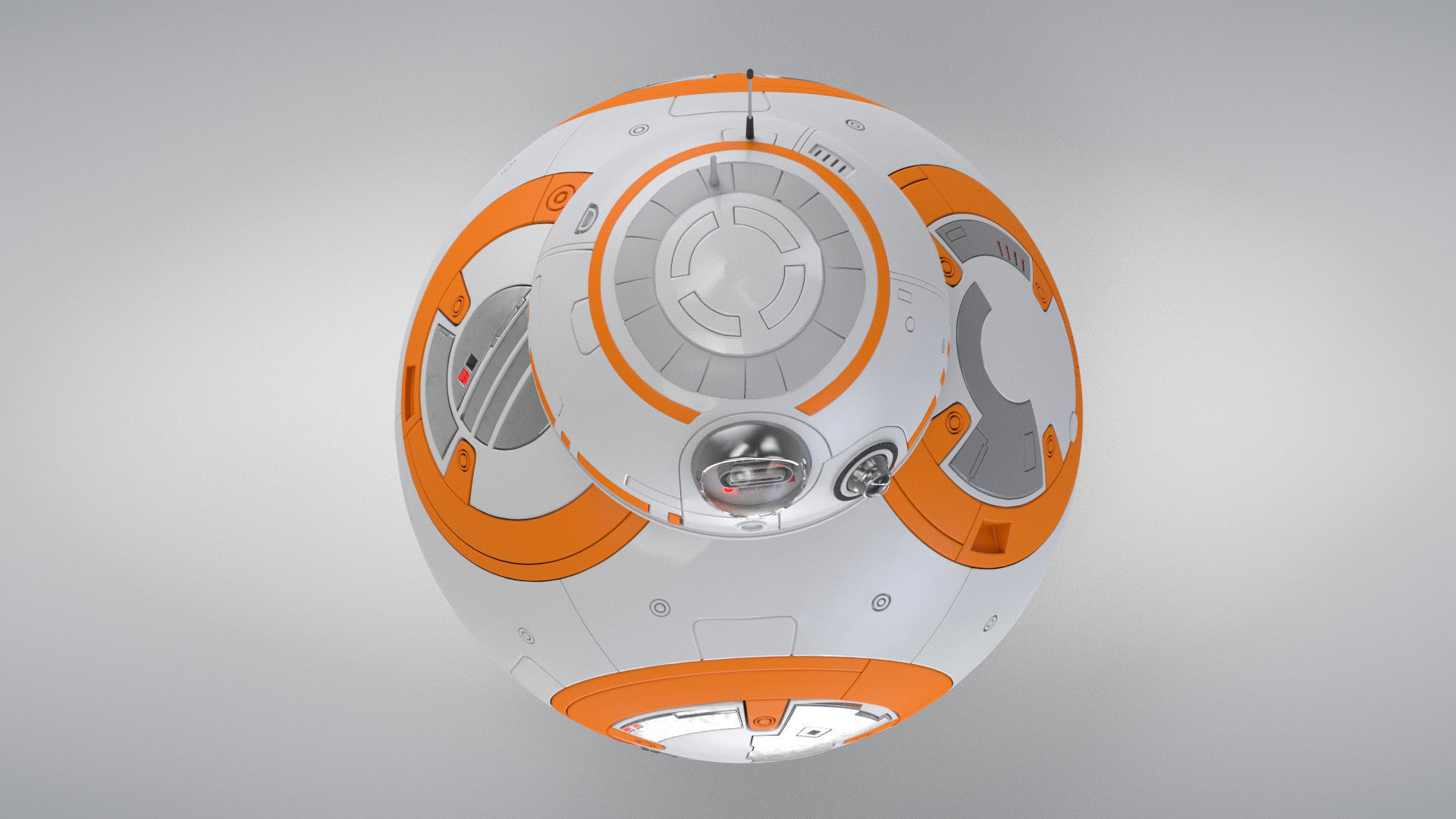 Star Wars BB-8 Droid 3D model_3