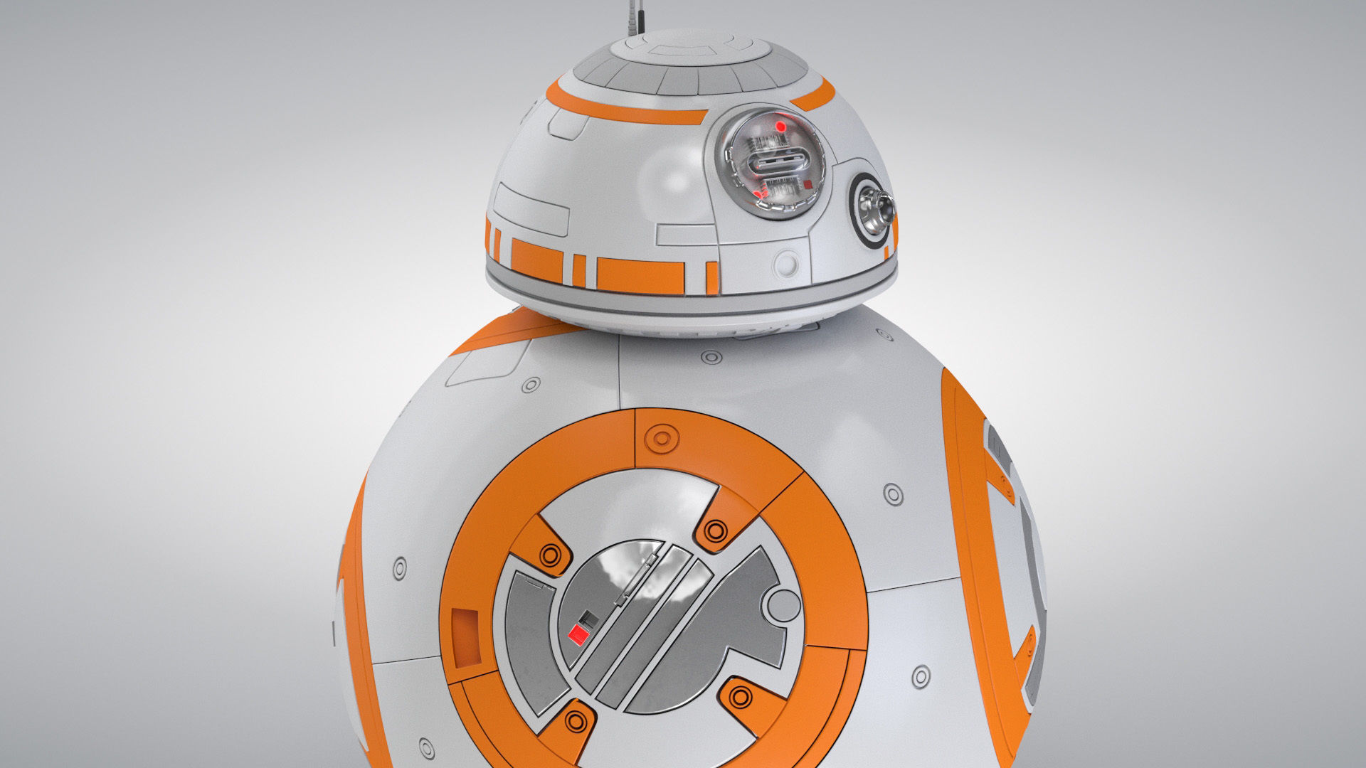Star Wars BB-8 Droid 3D model_4