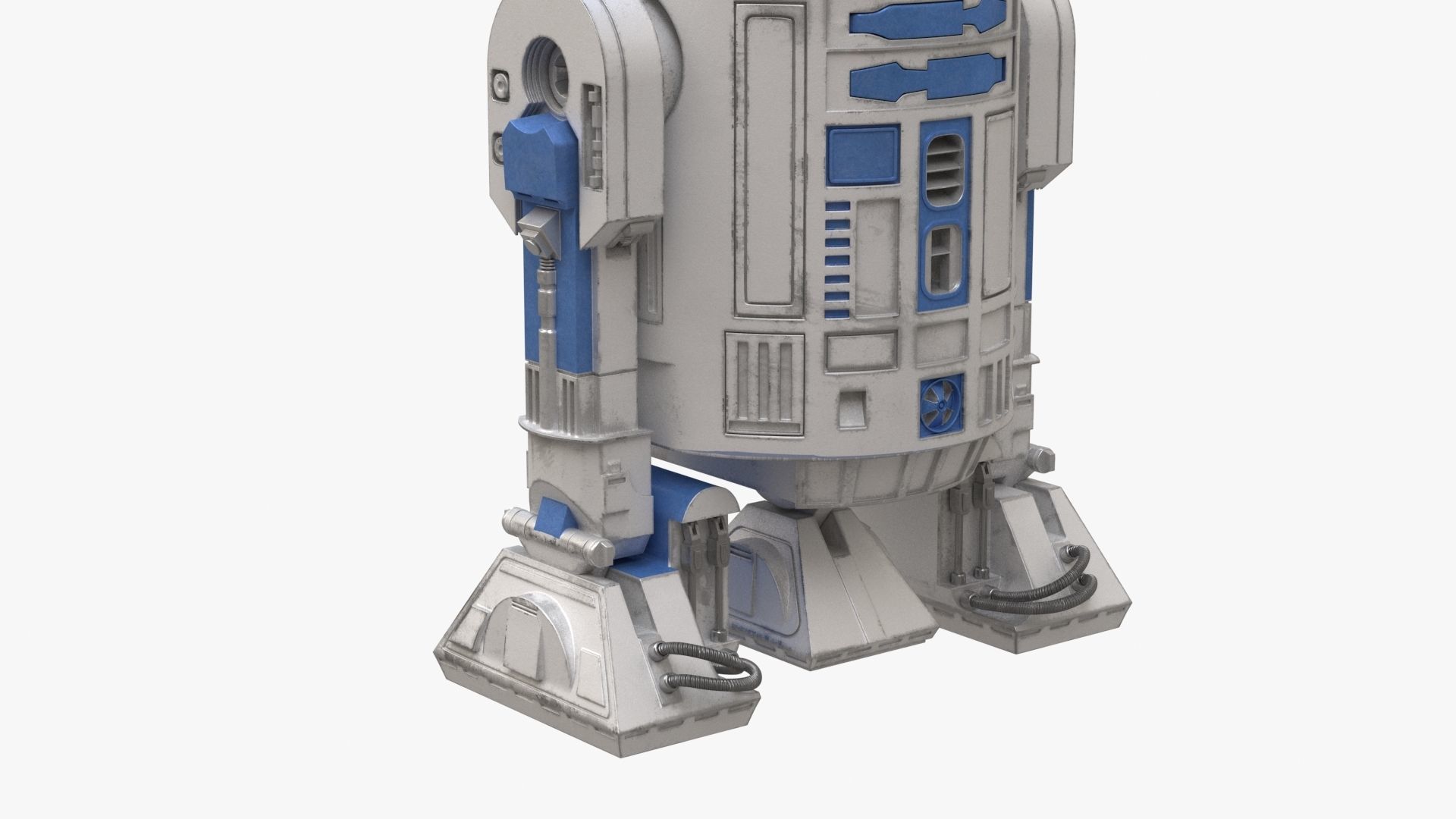 Robot R2D2 3D model_7