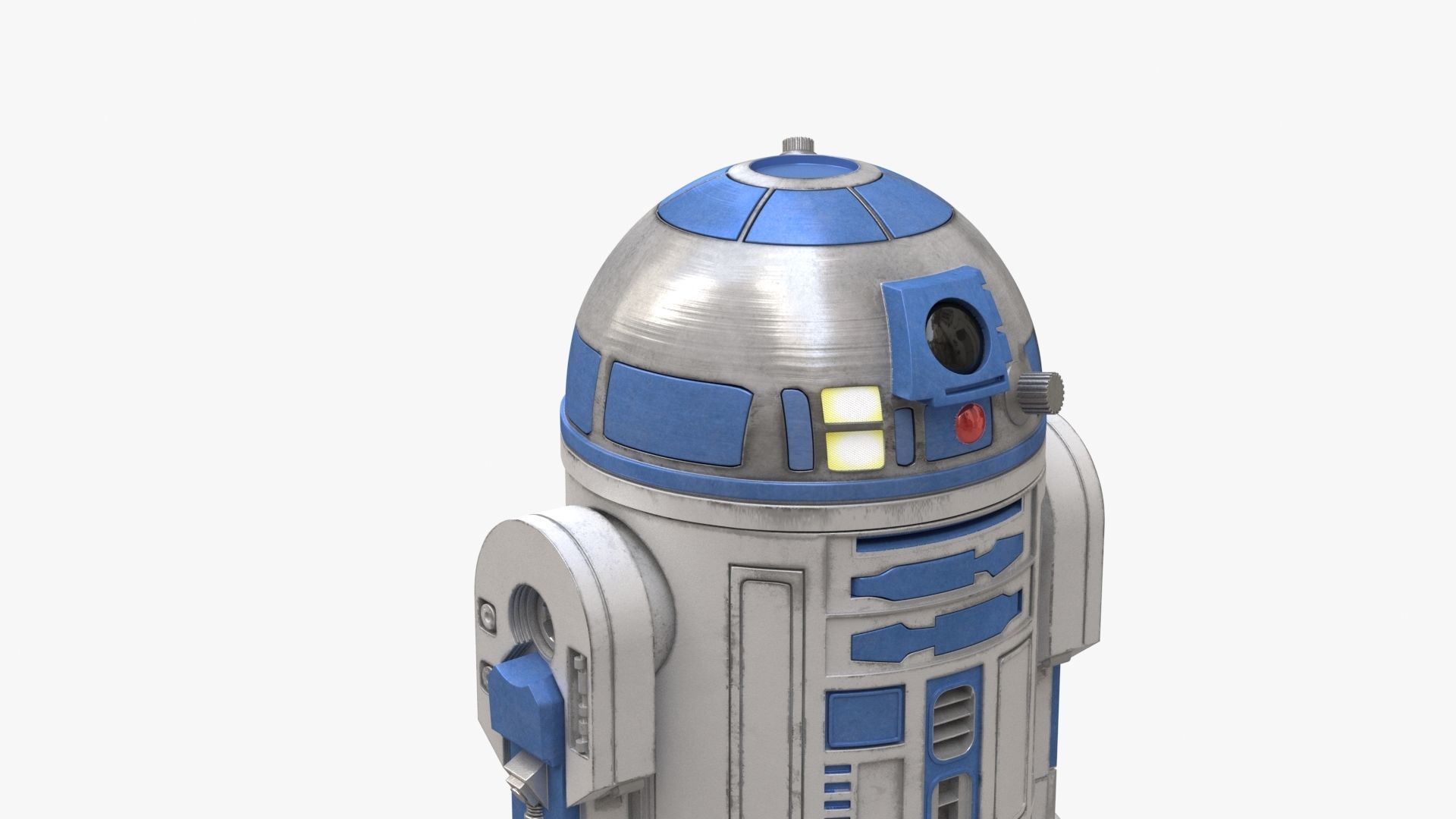 Robot R2D2 3D model_8