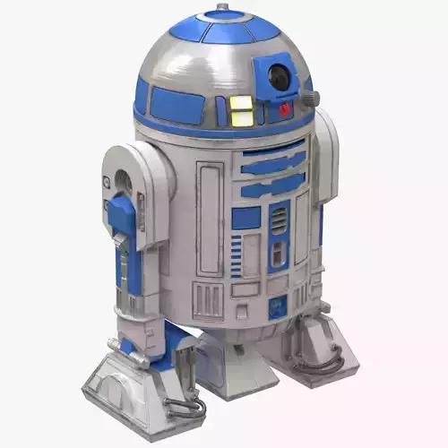 Robot R2D2 3D model