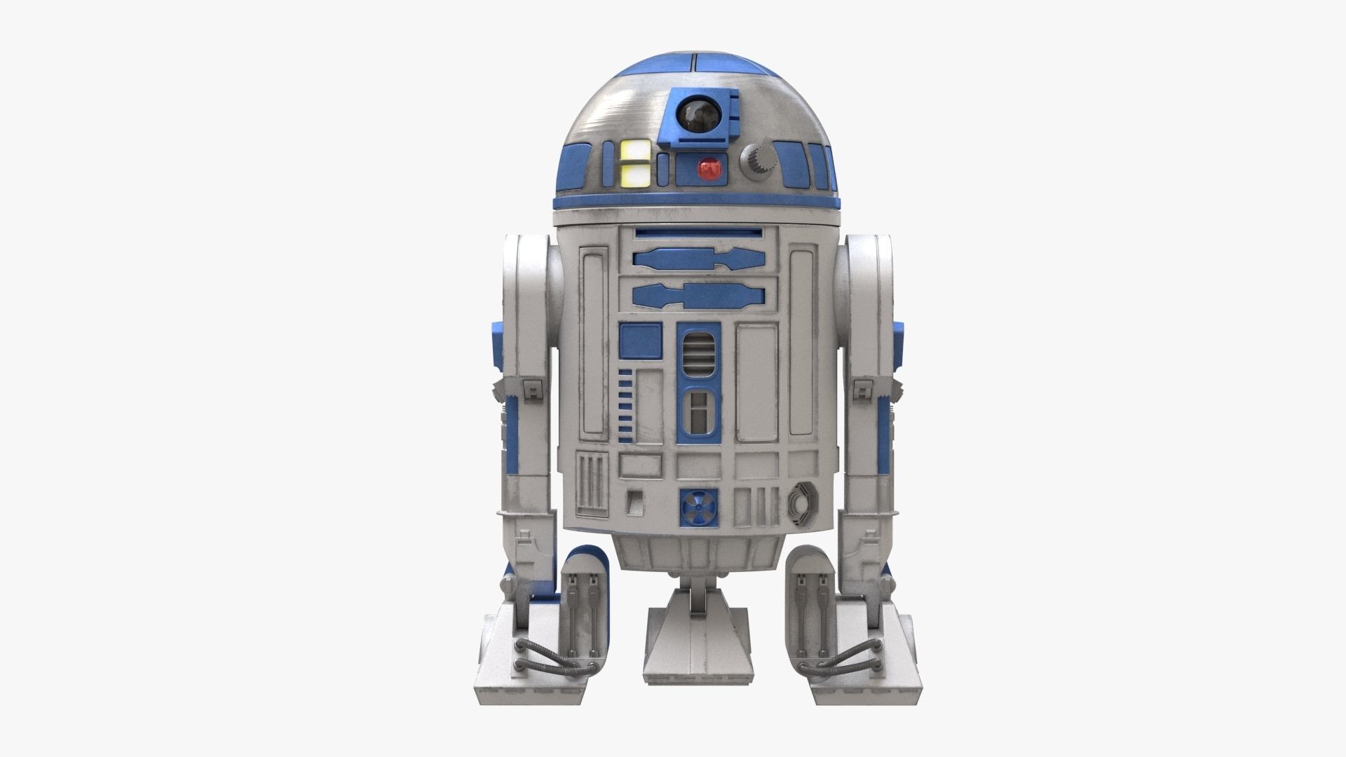 Robot R2D2 3D model_6