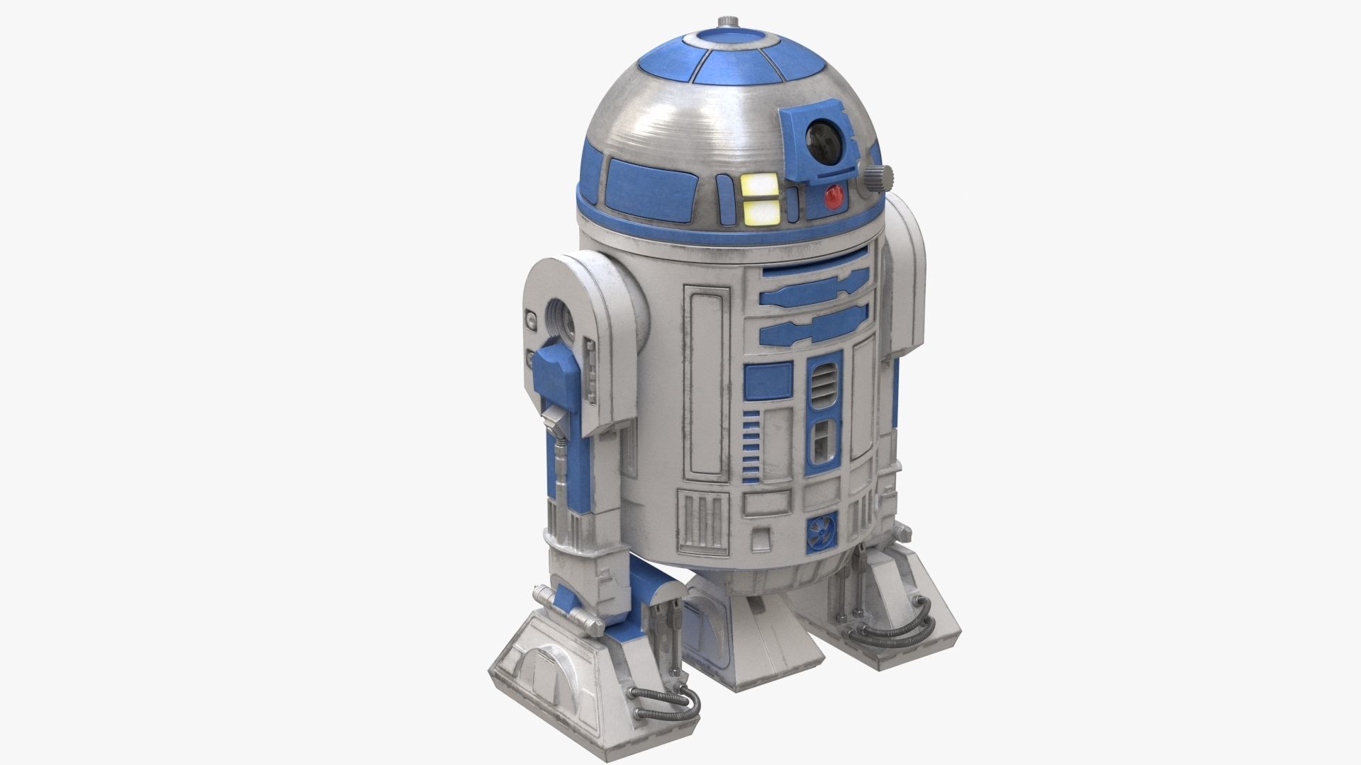 Robot R2D2 3D model_1