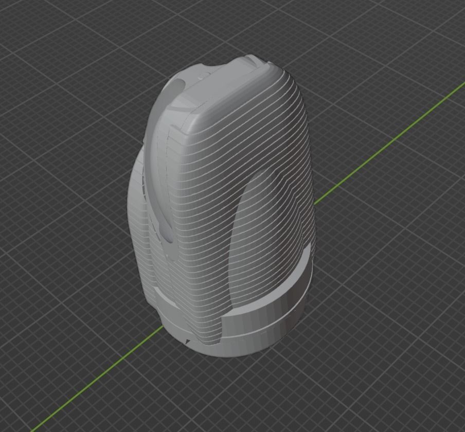 Accurate  endcaps for the Polar Lights 1 1000 DSC SNW Enterprise 3D print model_13