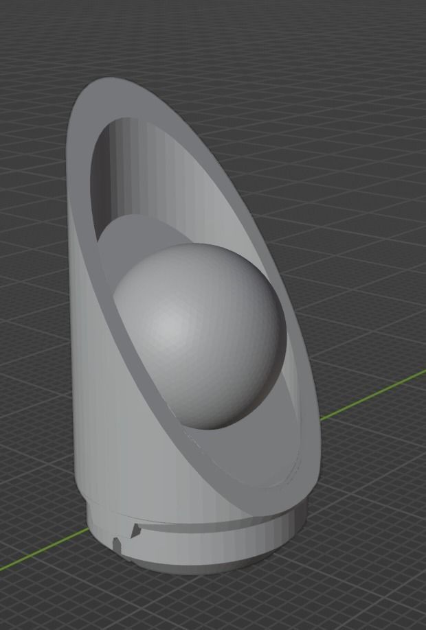 Accurate  endcaps for the Polar Lights 1 1000 DSC SNW Enterprise 3D print model_7