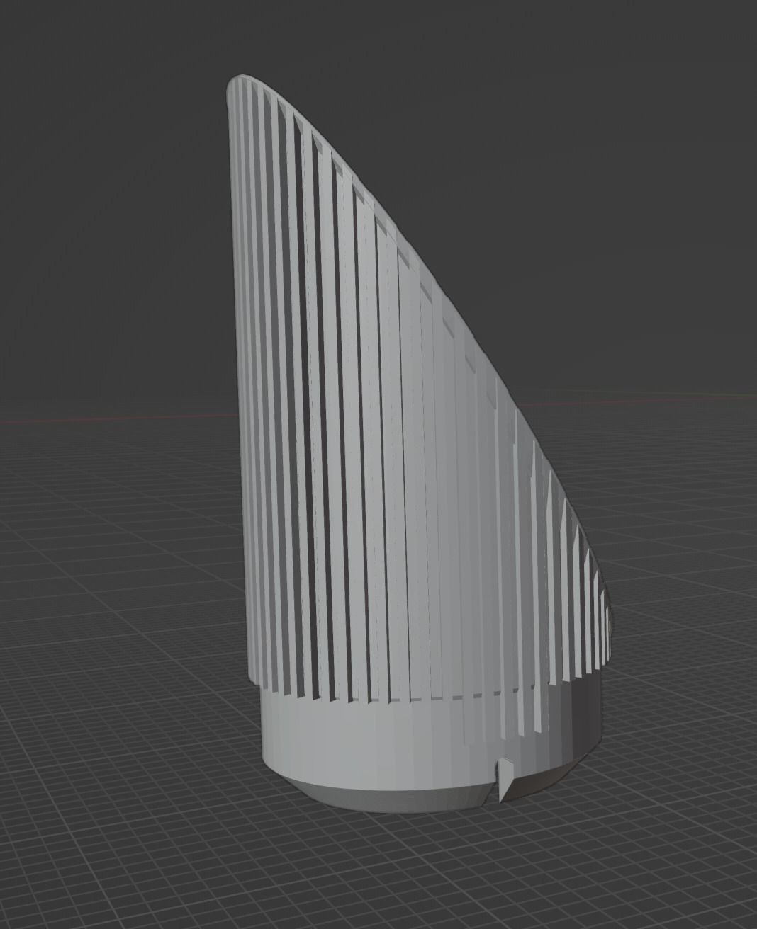 Accurate  endcaps for the Polar Lights 1 1000 DSC SNW Enterprise 3D print model_4