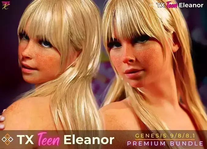 TX Teen Eleanor for G9 G8 G81 3D model