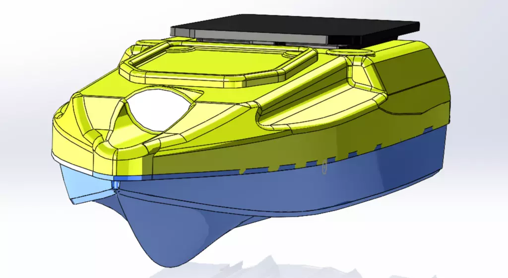 3d model of a fishing boat 3D print model