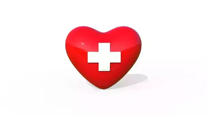 Ambulance Heart Icon