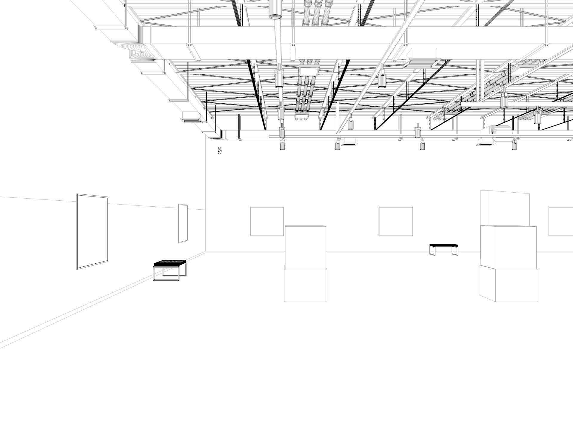 Art Gallery Exhibition 4 3D model_9