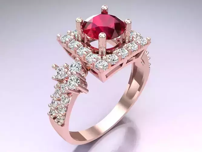 Diamond Ring - Womens Rings - SN586