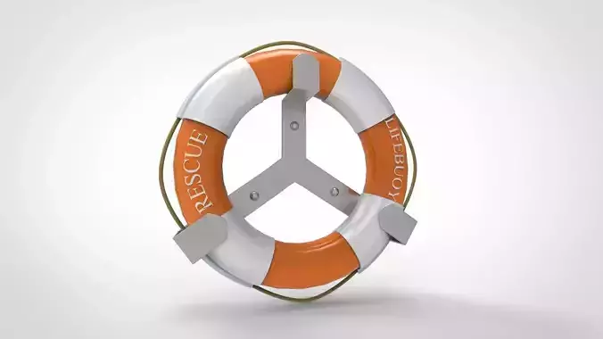LIfebuoy 3d Print 3D print model
