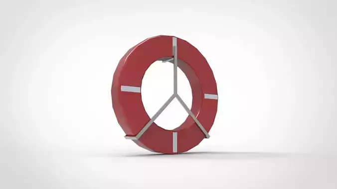 Lifebuoy 3d Print 3D print model