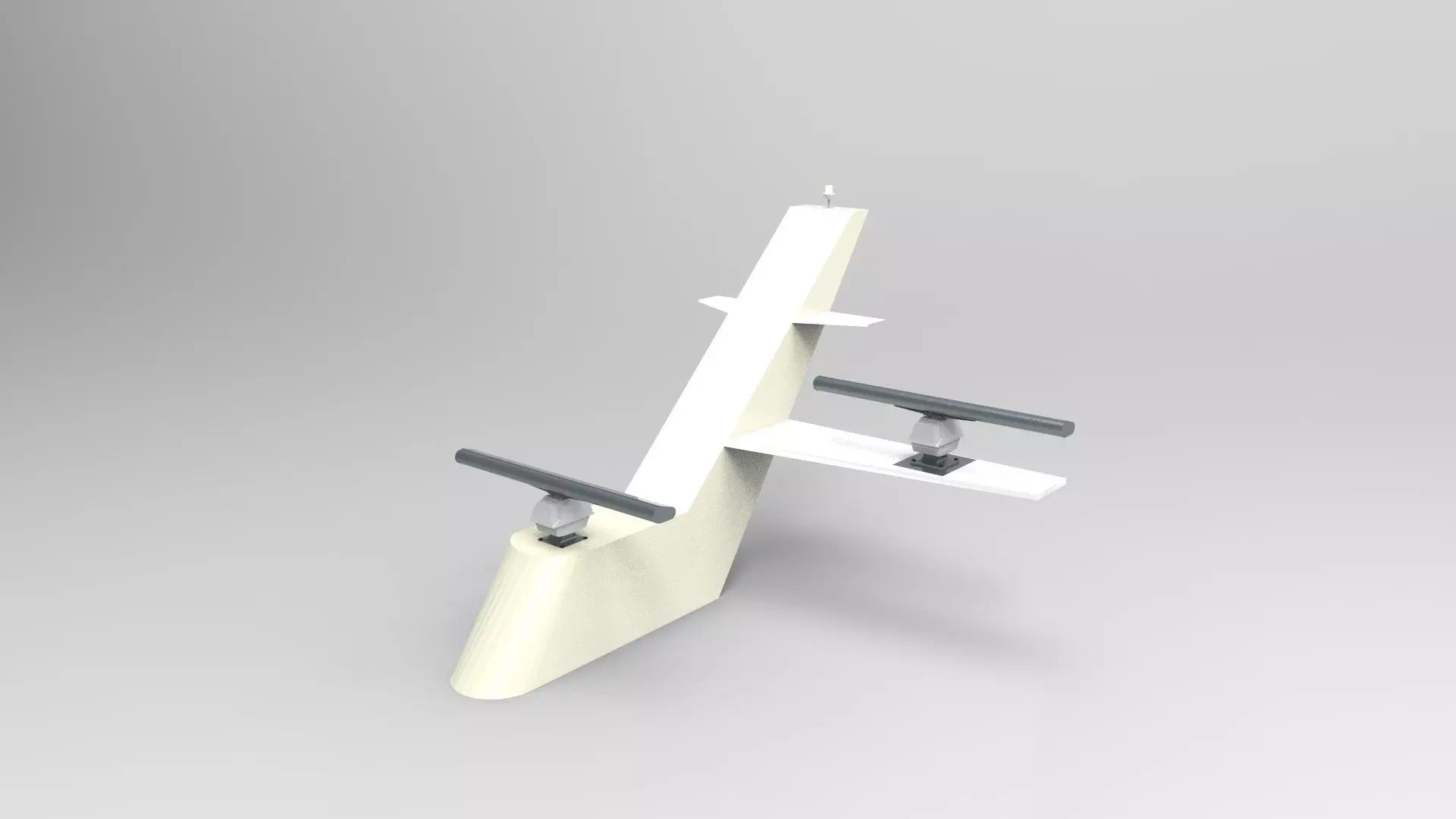 Radar Navigation mast 3D print model_0
