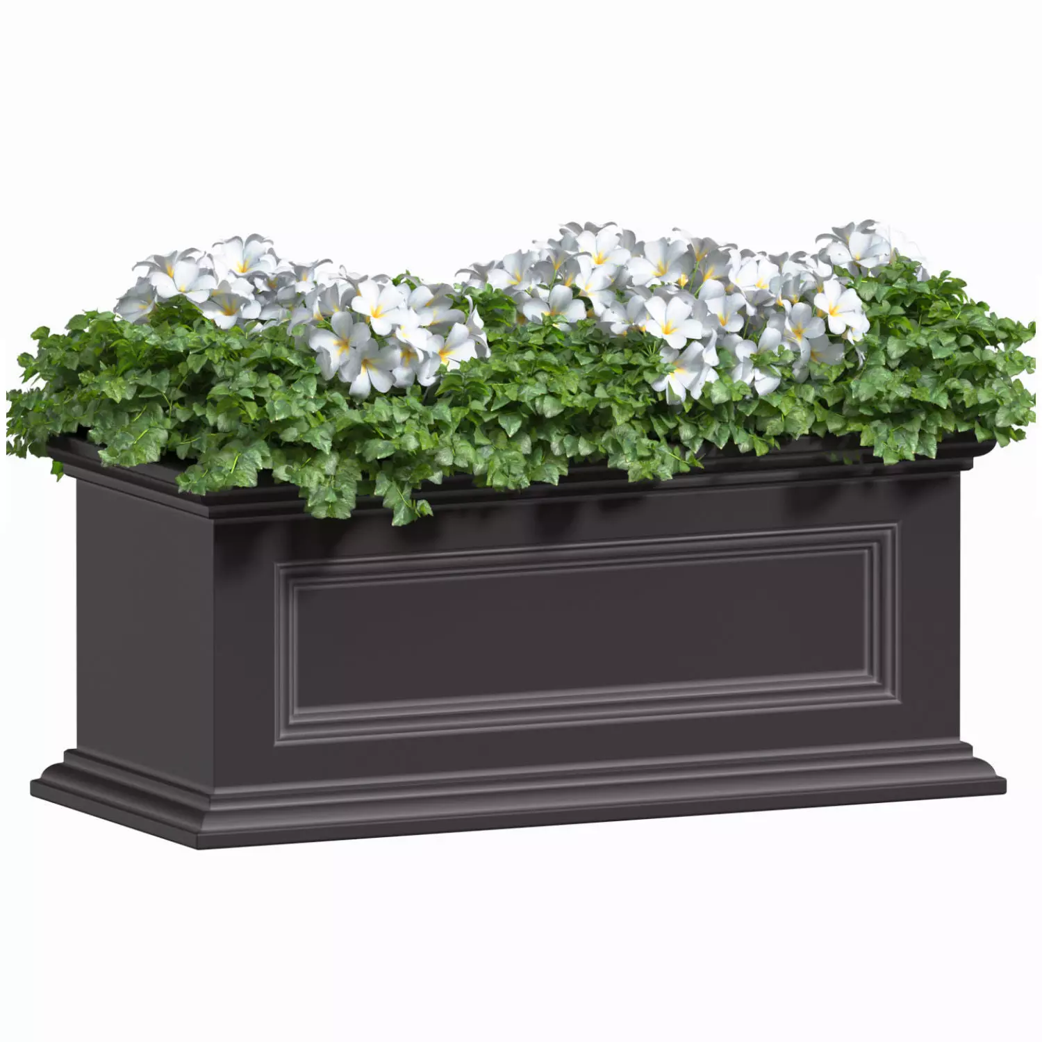Window and Balcony Flower Box Pot 3D model_0