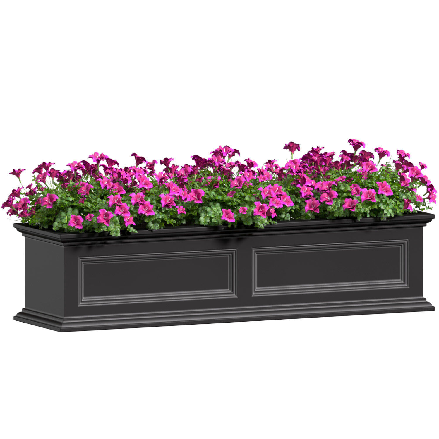 Window and Balcony Flower Box Pot 3D model_1