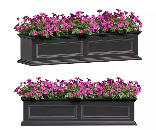 Window and Balcony Flower Box Pot