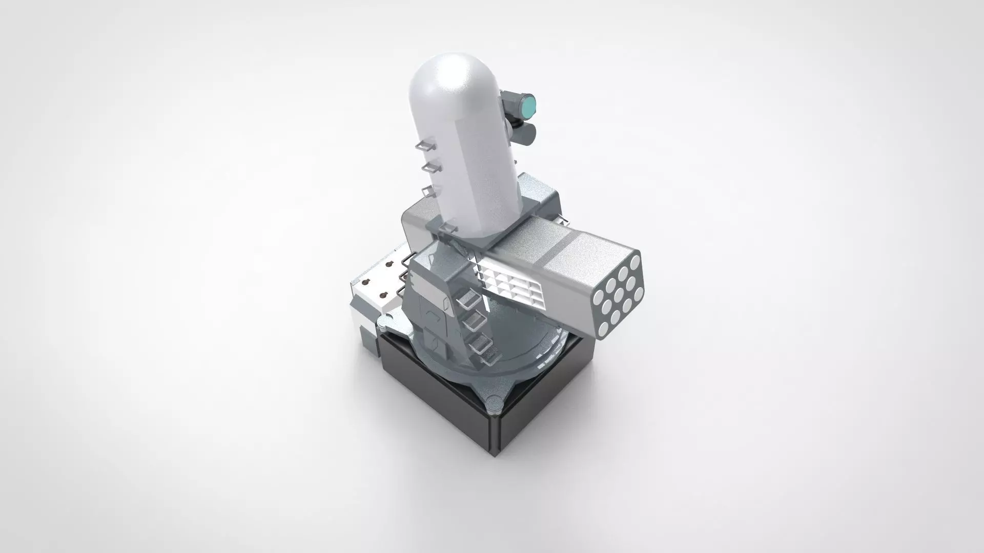 MK 15 PHALANX MISSILE SHIP 3D print model_0