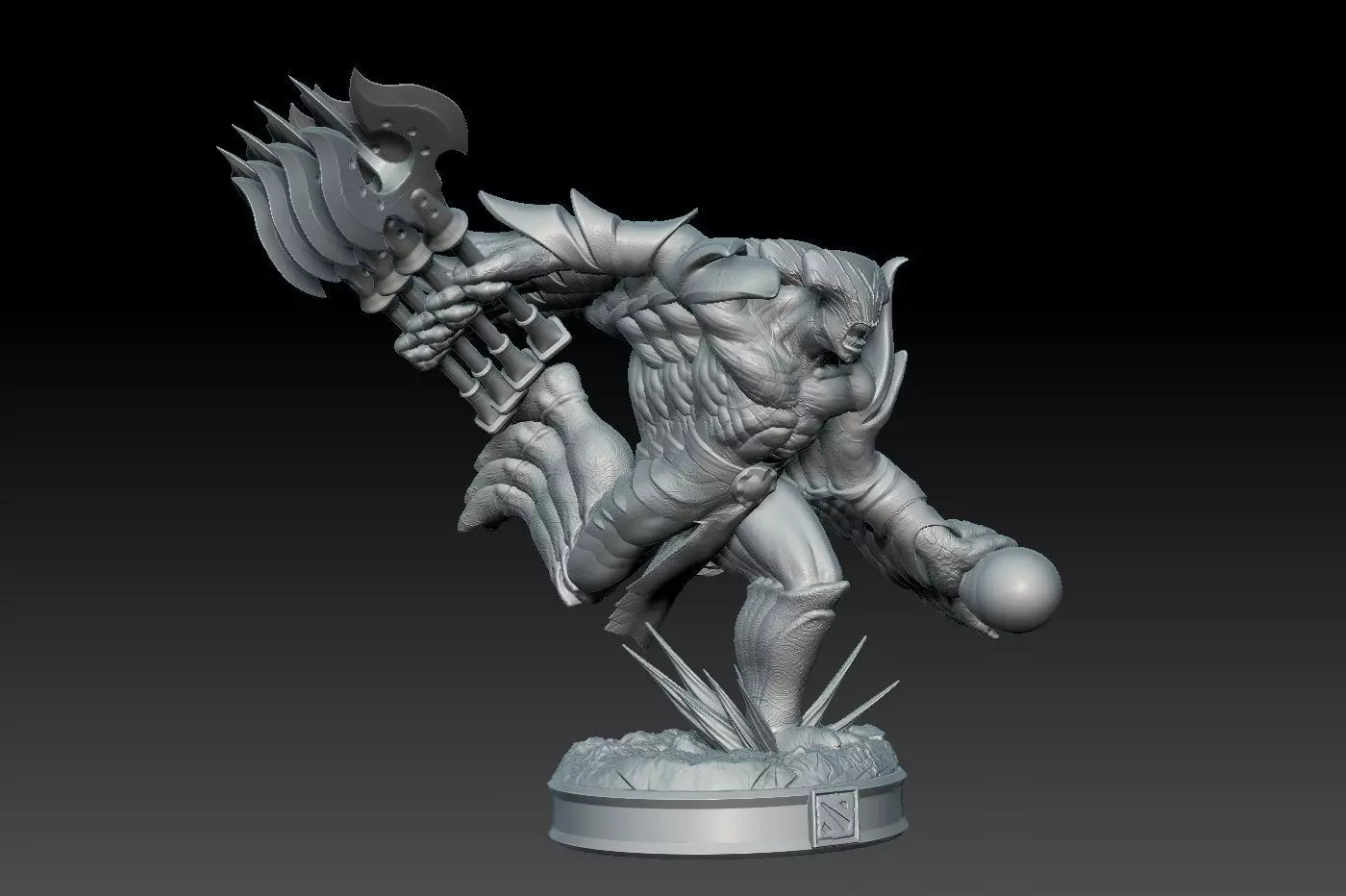 dota2-faceless 3D print model_0