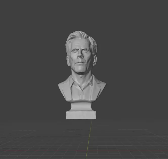 Kevin Bacon 3D print model_14