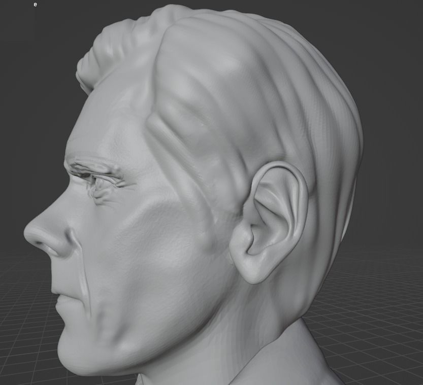 Kevin Bacon 3D print model_10