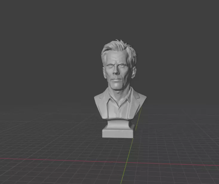 Kevin Bacon 3D print model_2