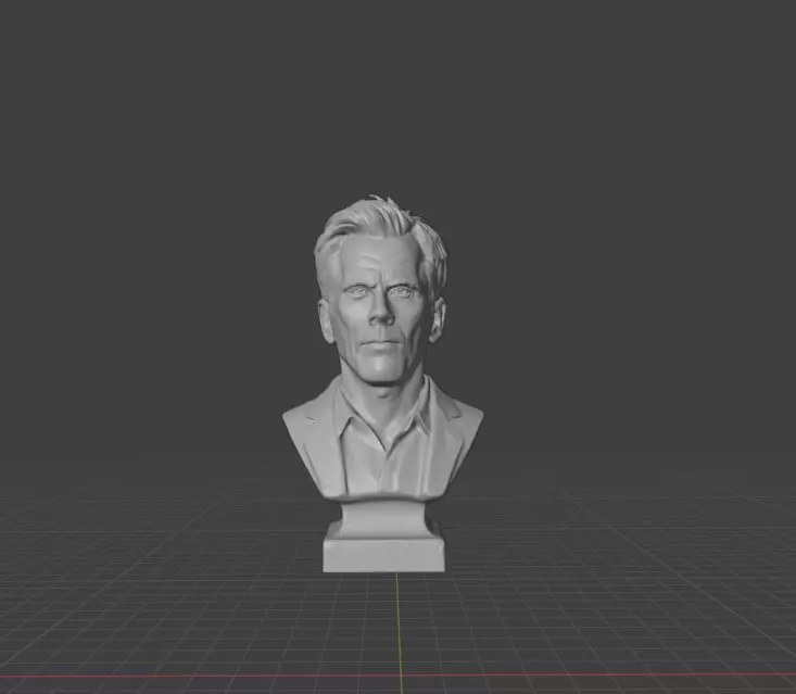Kevin Bacon 3D print model_0
