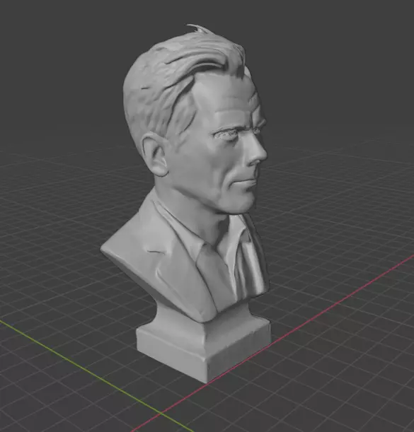 Kevin Bacon 3D print model_21