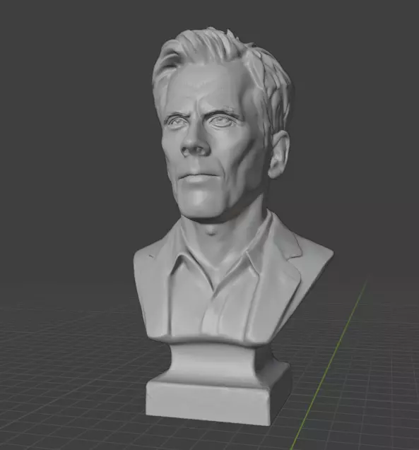 Kevin Bacon 3D print model_1