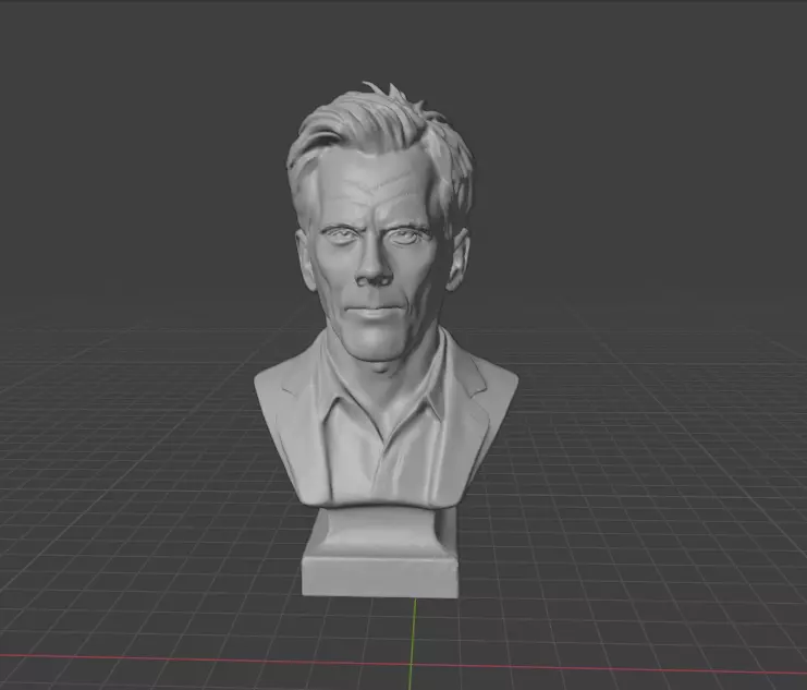 Kevin Bacon 3D print model_24