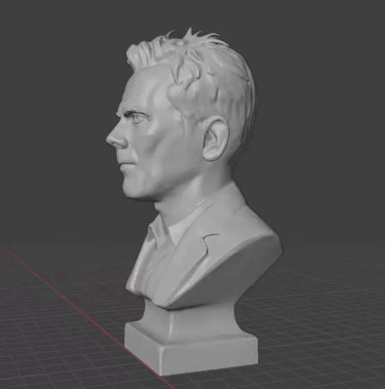 Kevin Bacon 3D print model_3