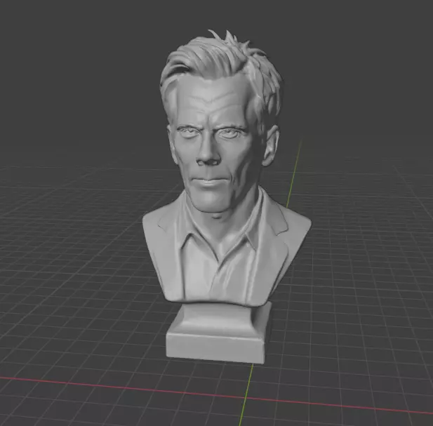 Kevin Bacon 3D print model_26