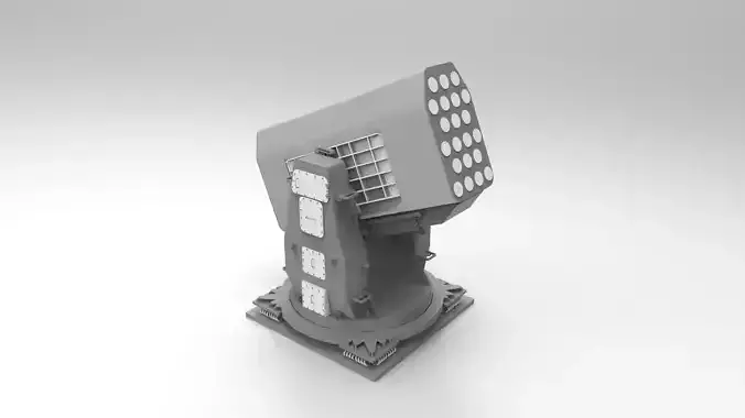 RIM gun ship RIM-116 Rolling Airframe Missile 3D print model