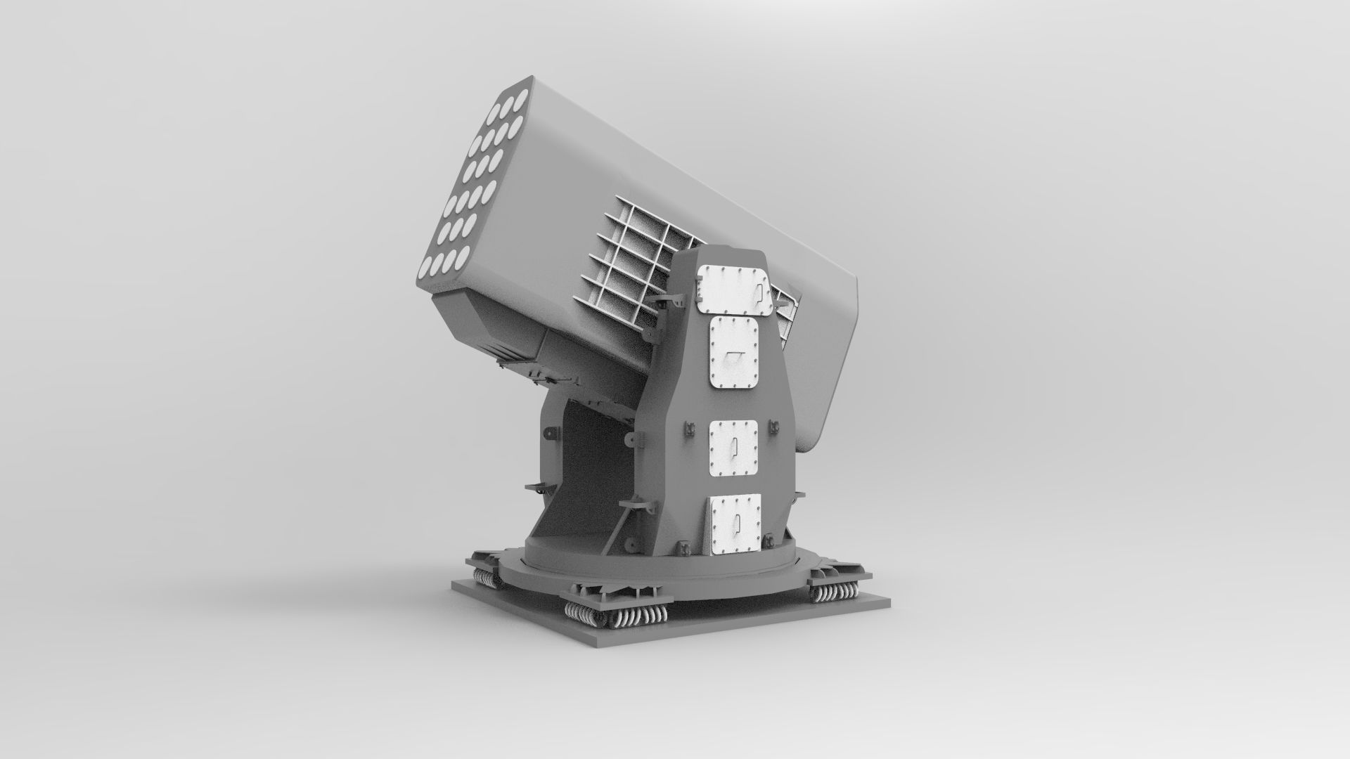 RIM gun ship RIM-116 Rolling Airframe Missile 3D print model_2