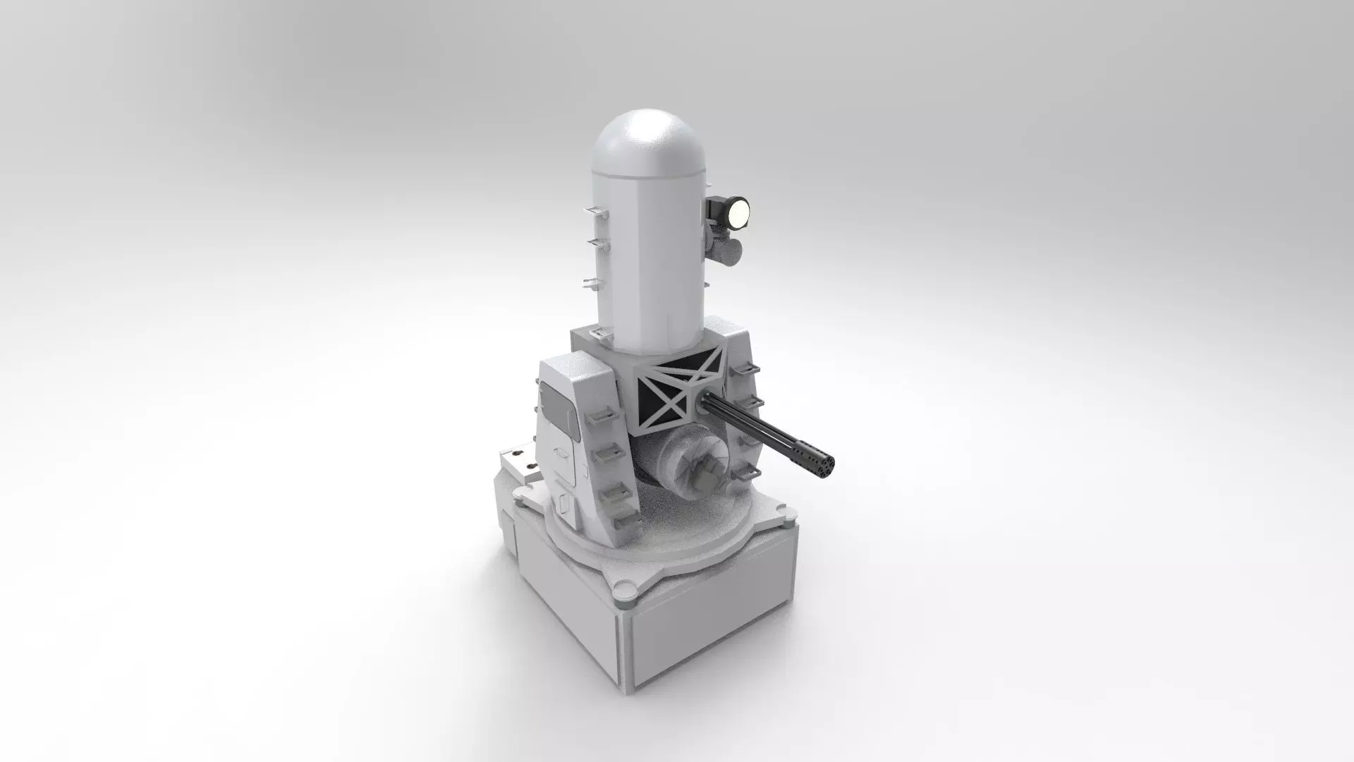 Phalanx Close In Weapon System CIWS 3D print model_0