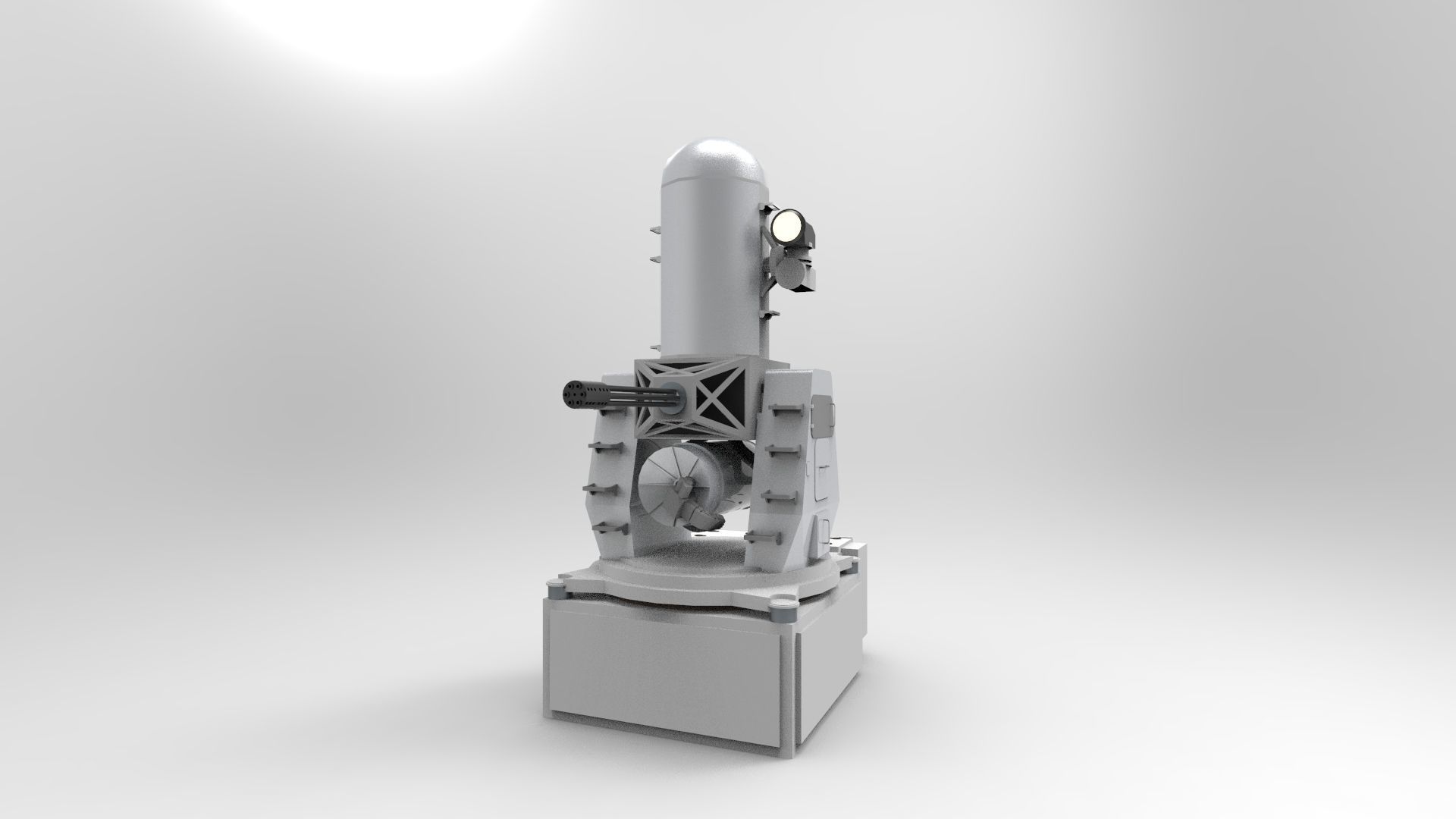 Phalanx Close In Weapon System CIWS 3D print model_2