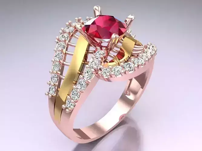 Diamond Ring - Womens Rings - SN694