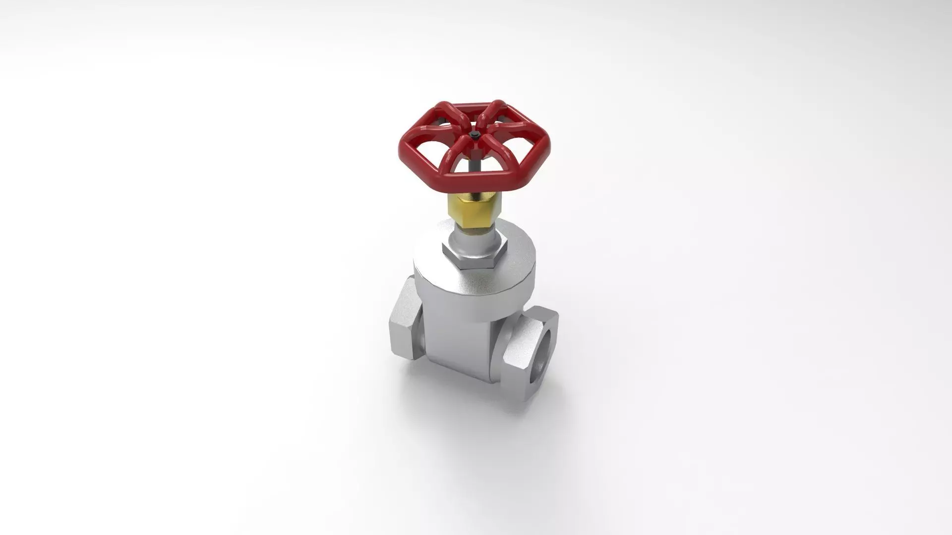gate valve 3D print model
