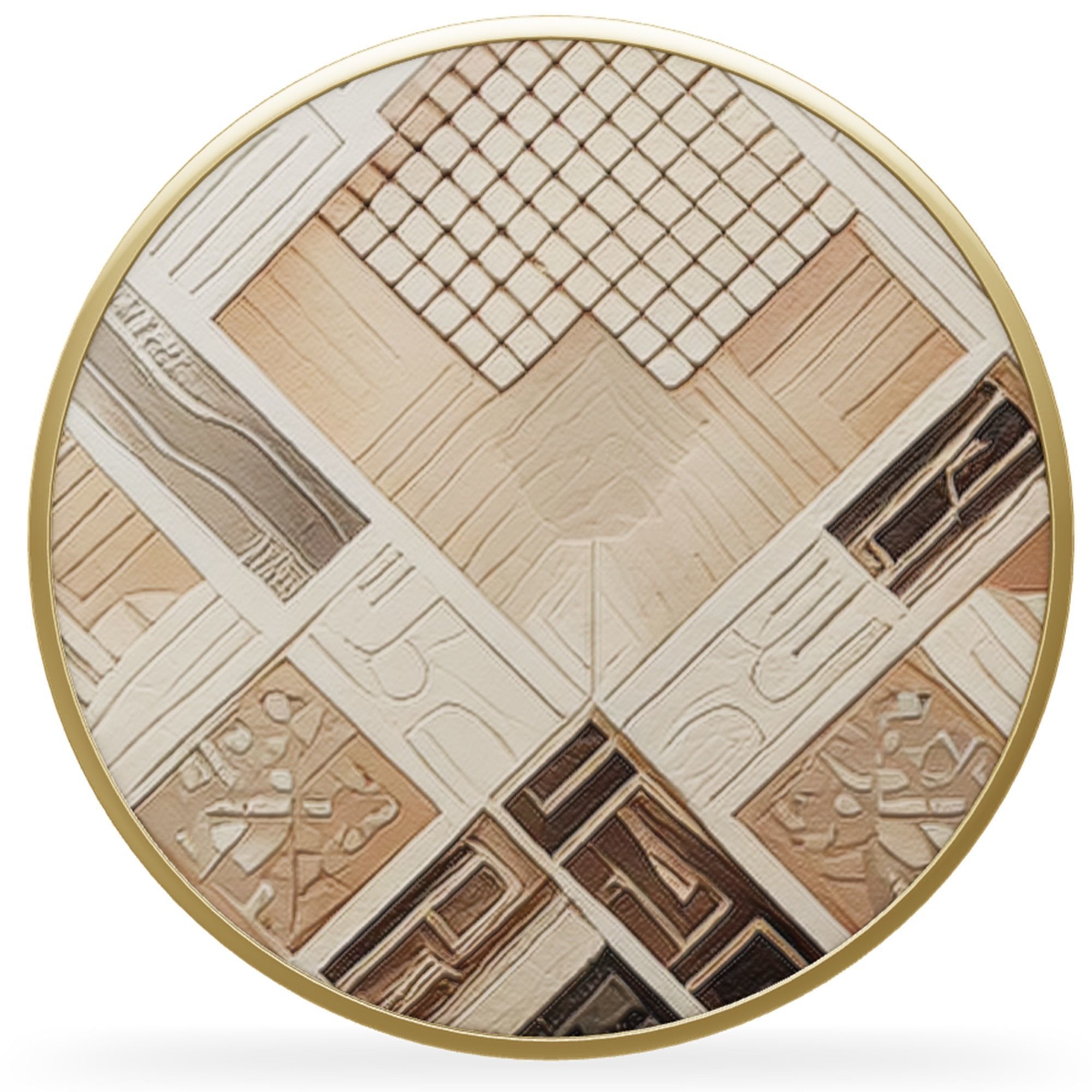 Wall Decoration item 12 Low-poly 3D model_4