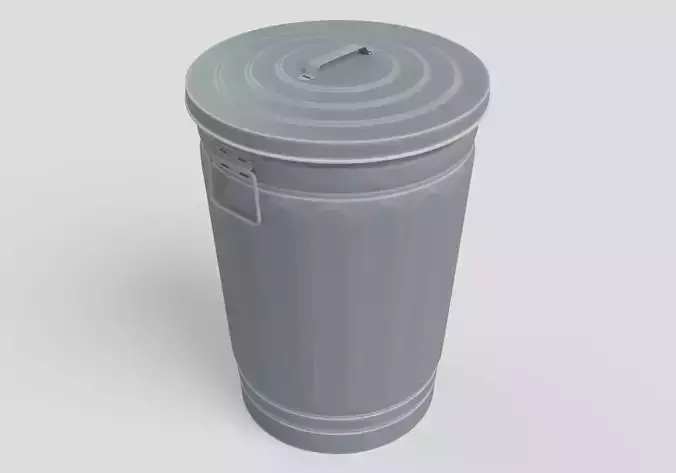 trash can garbage bag